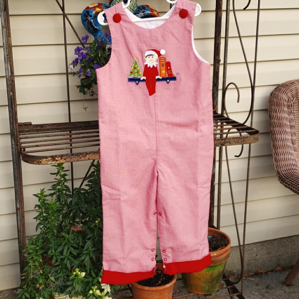 Stellybelly Elf on a Shelf 3t boys longall